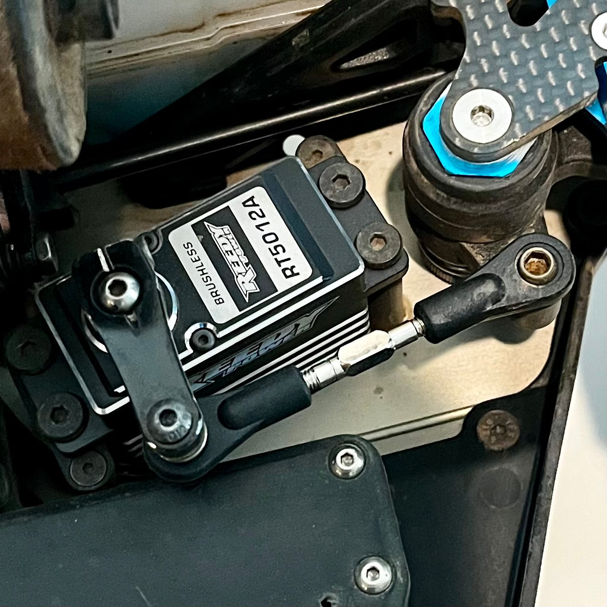 1/8th Steering Servo Linkage, Mugen 6mm Combo