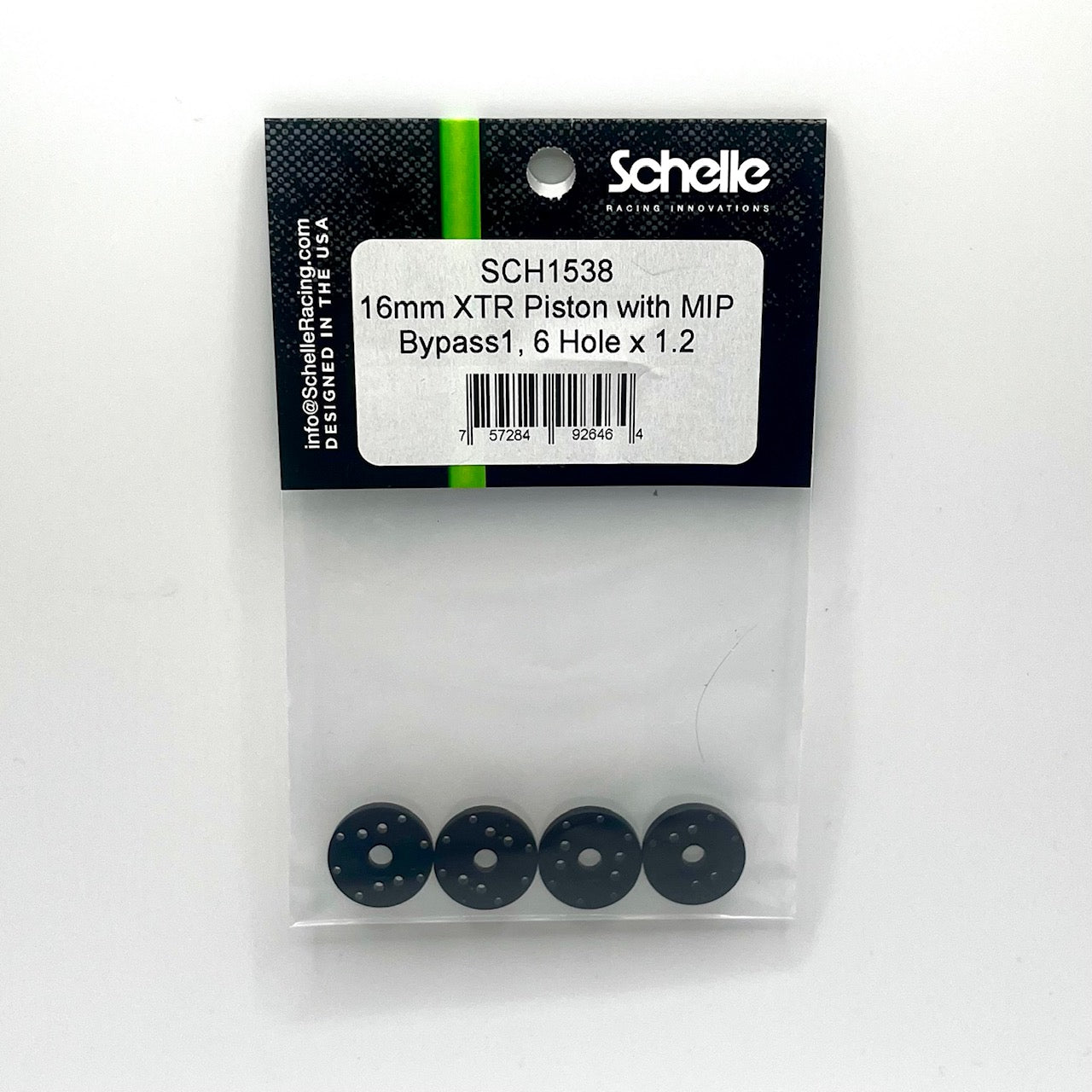 16mm XTR Piston Fat Boys 2.7 w/ Bypass1, 6 Hole