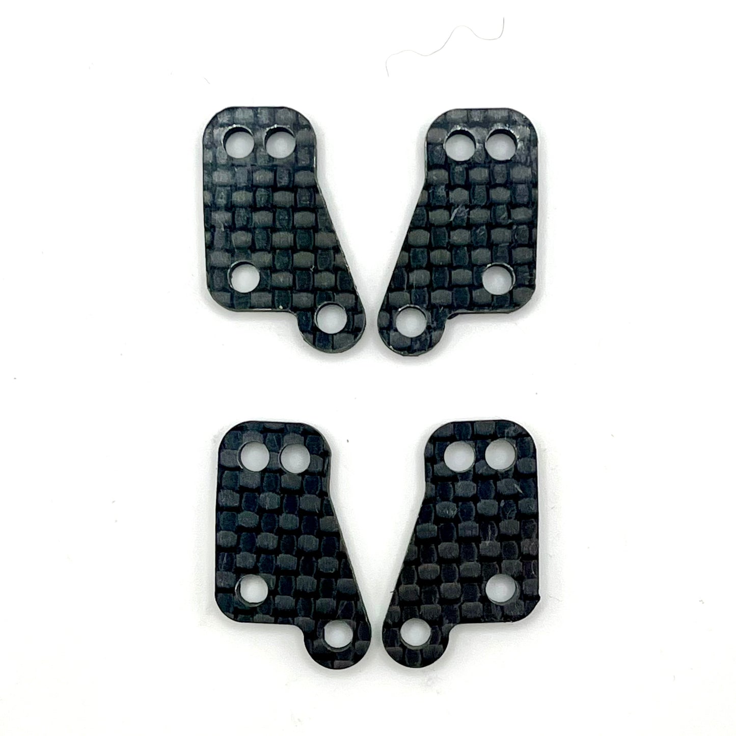RC8B4.1 Carbon Hub Towers, 2-Row Mid Set (8)