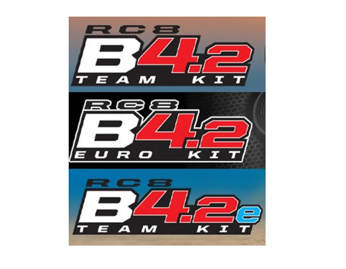 Team Associated RC8B4.2 and RC8B4.2e