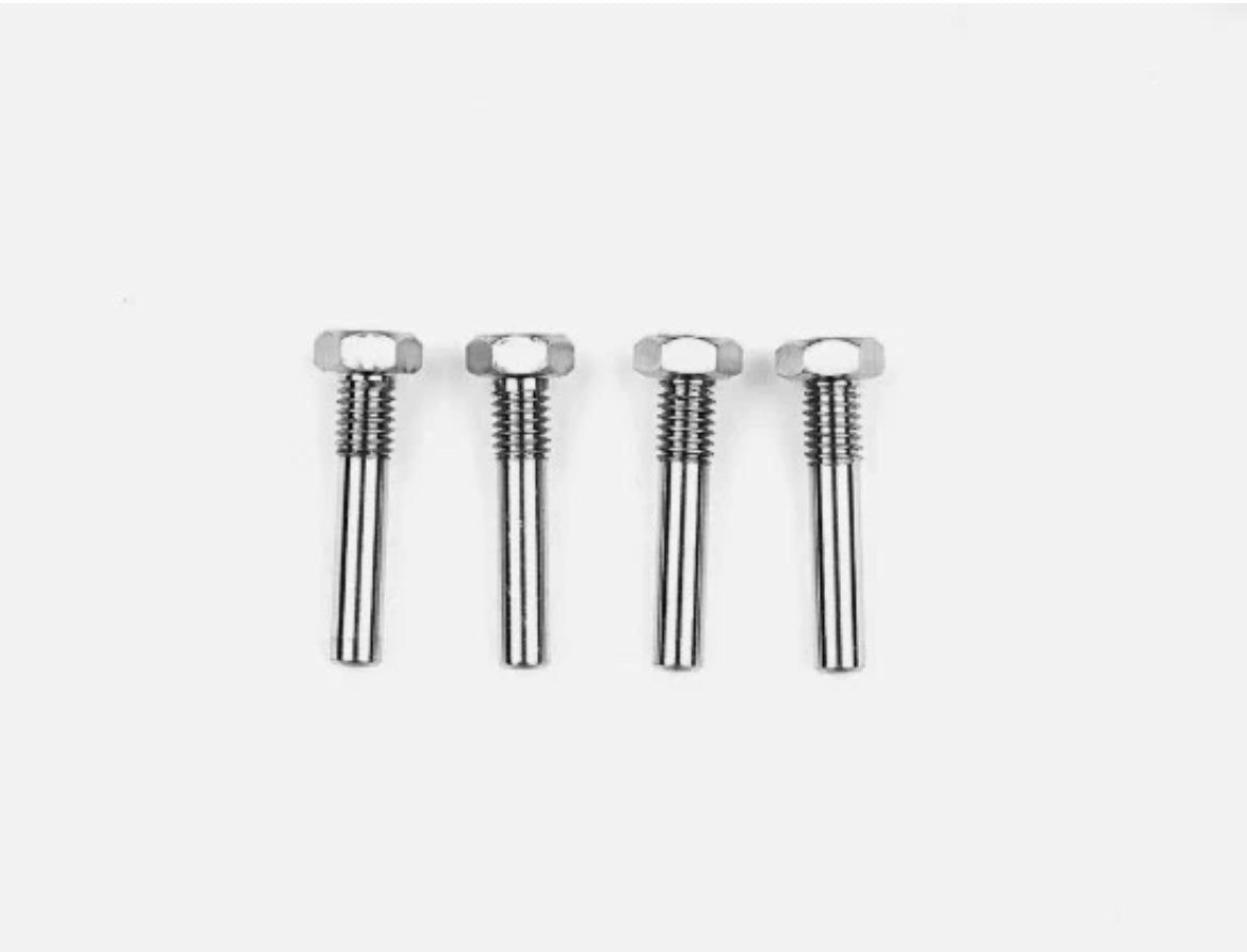 Team Associated RC8B4.1 FT Titanium Shock Pins (5.5mm Hex) (4)