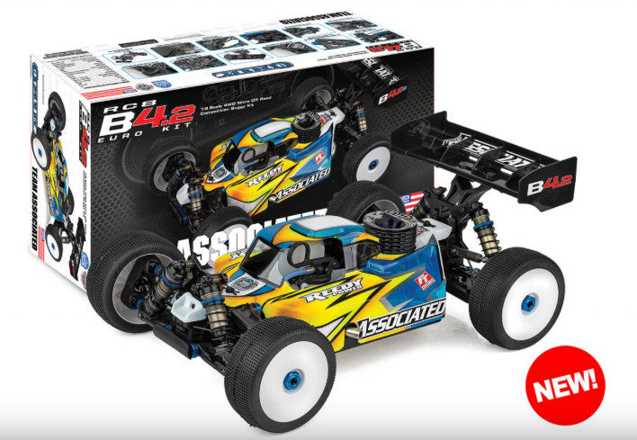 RC8B4.2 Kit (Ebuggy, Euro, Team Dirt) Pre-Order*