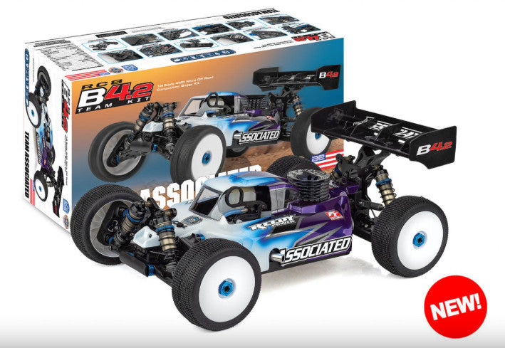 RC8B4.2 Kit (Ebuggy, Euro, Team Dirt) Pre-Order*