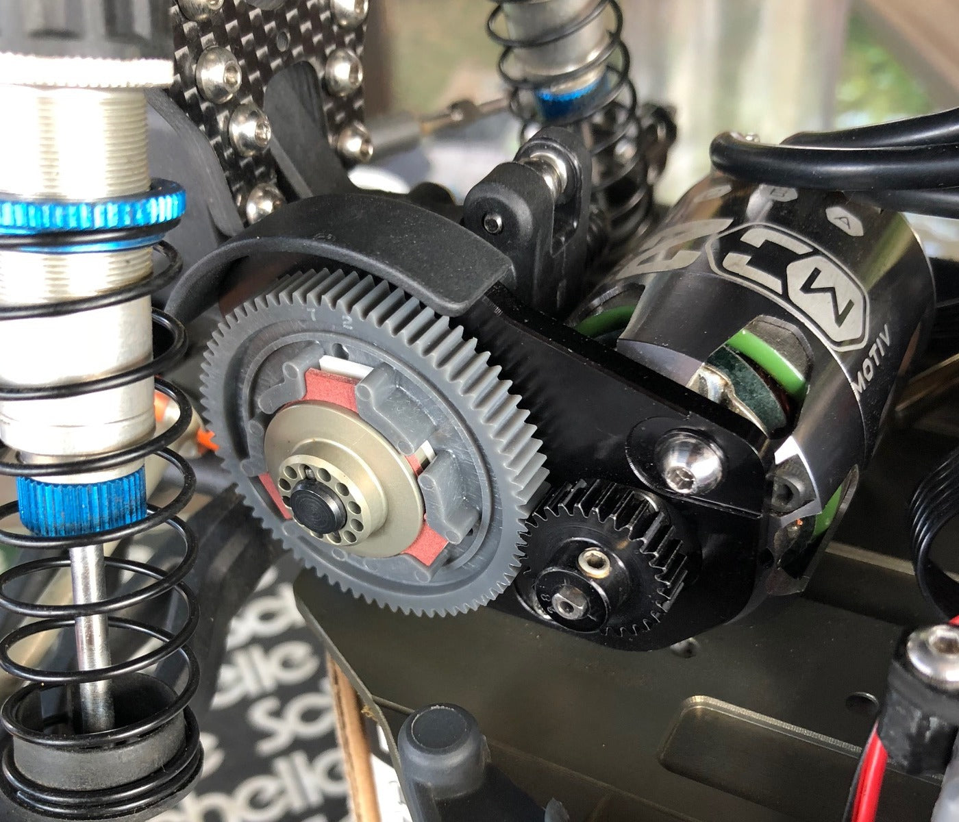 B6.4 to B6.1 Nova Carbon Slipper Set (72t & 78t)