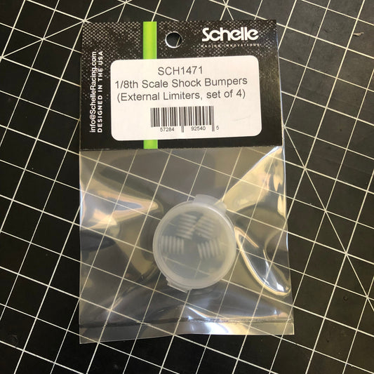 1/8th scale shock bumpers (4)
