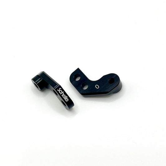 B7 Aluminum Caster Block Mount, 0 mm (kit)