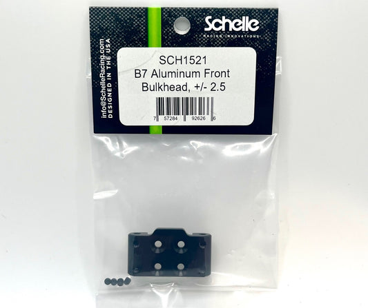 B7 Aluminum Front Bulkhead, +/- 2.5