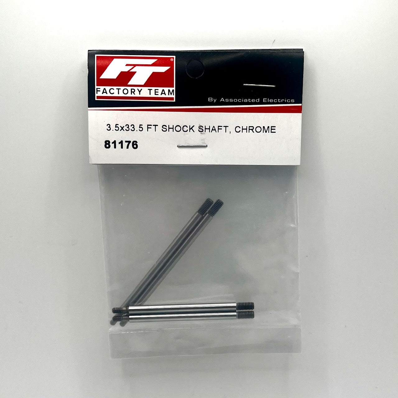 FT Chrome RC8B4.2 / B4 Polished Shock Shaft Set (4)