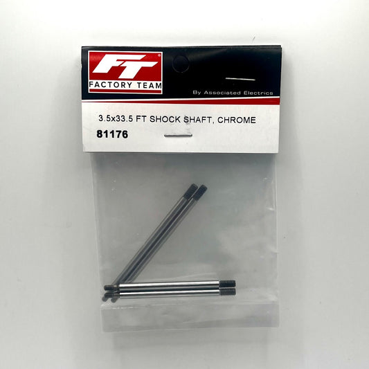 FT Chrome RC8B4.2 / B4 Polished Shock Shaft Set (4)