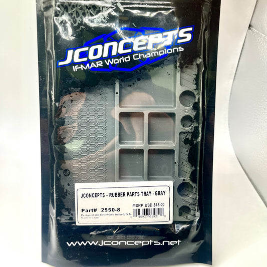 JConcepts Rubber Parts Tray, Gray