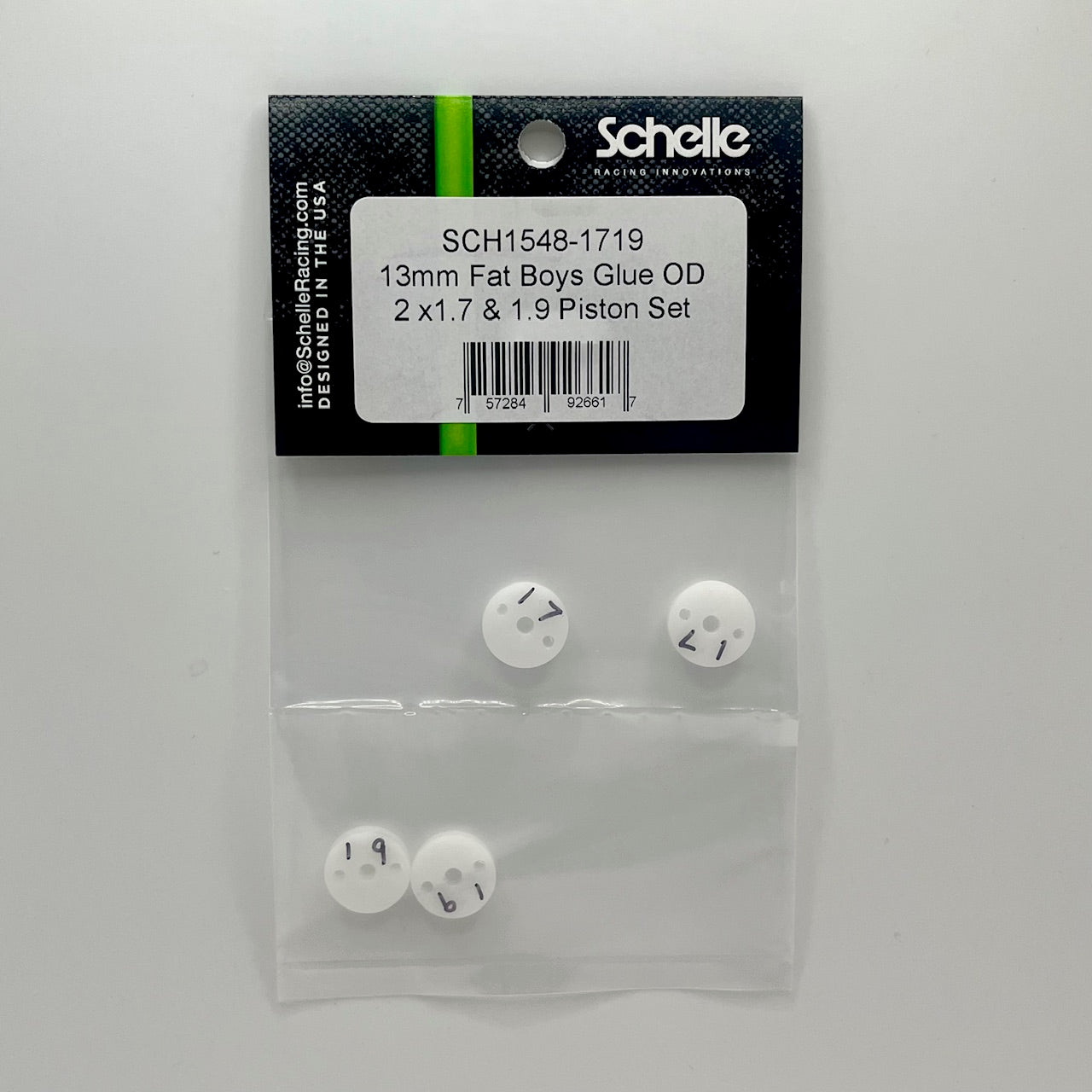 13mm Fat Boys Glue Track OD [2.7mm] Set of 4