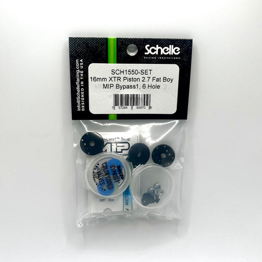 16mm XTR Piston Fat Boys 2.7 w/ Bypass1, 6 Hole
