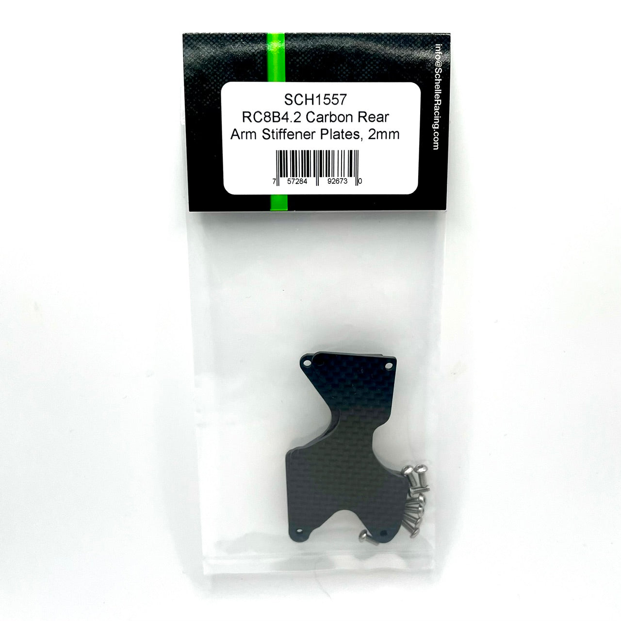 RC8B4.2 Carbon Fiber Rear Arm Inserts