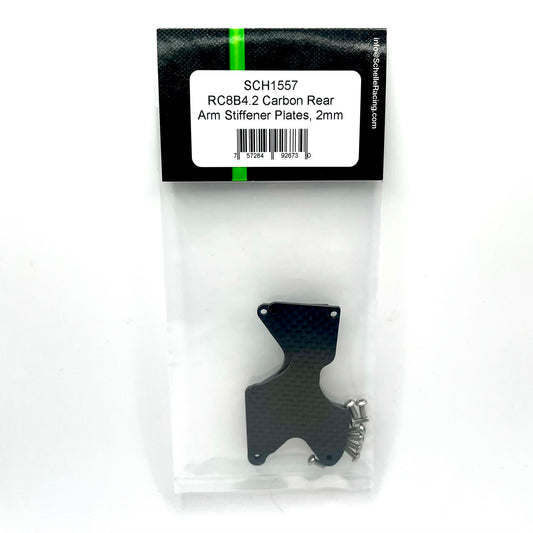 RC8B4.2 Carbon Fiber Rear Arm Inserts