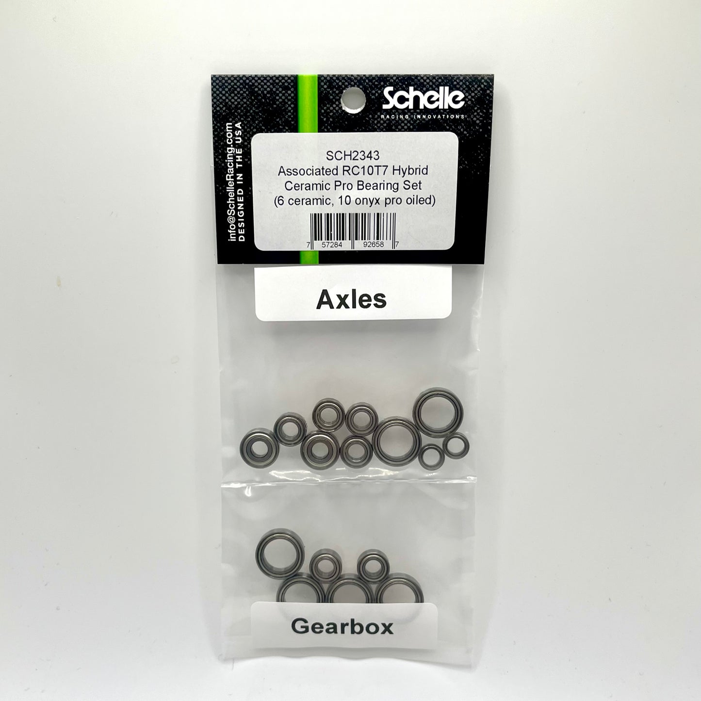 T7 / B7 3-Gear Hybrid Ceramic Pro Bearing Set