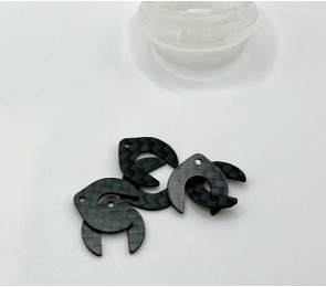 Carbon Fiber Pillow Ball Shim Set (12) AE, Mugen, Xray